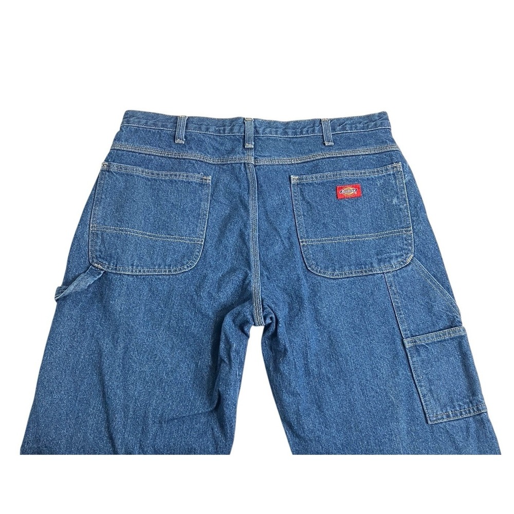 Vintage Dickies Carpenter Jeans Men 36x34 Denim Loose Skater Y2K Streetwear Work